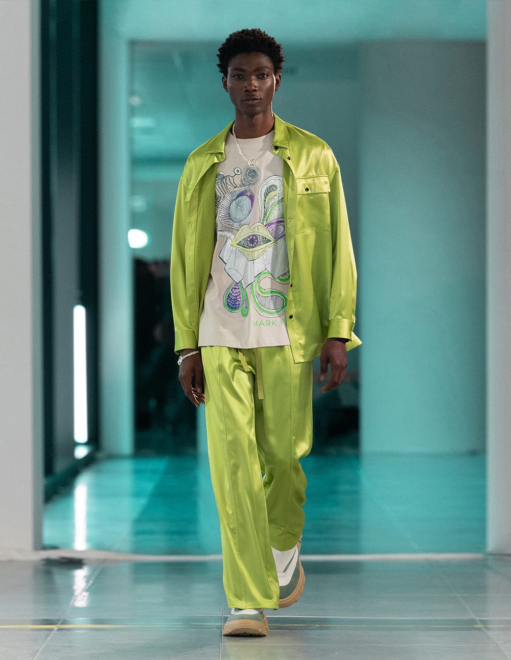 Unisex Printed Cotton Loose T-Shirt