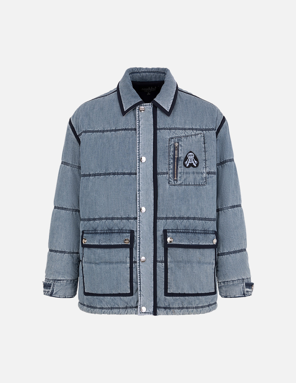 Couple Style Washed Denim Cotton Jacket