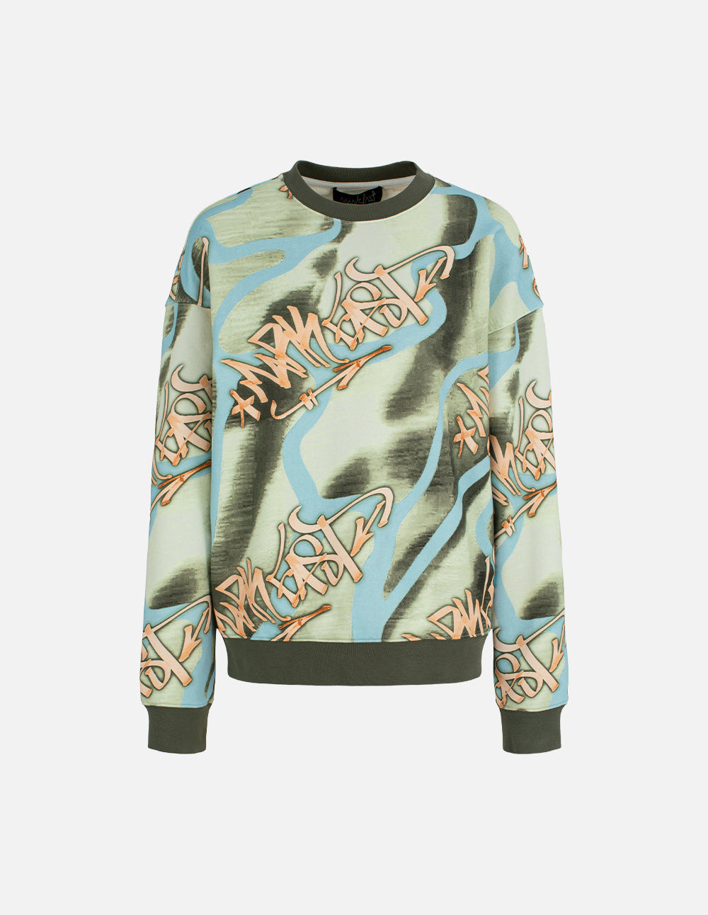 Haiying Image Positioning Printed Cotton Loose Sweatshirt