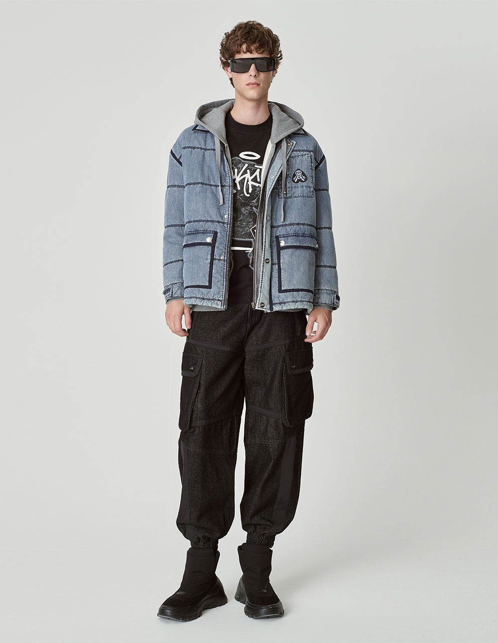 Couple Style Washed Denim Cotton Jacket