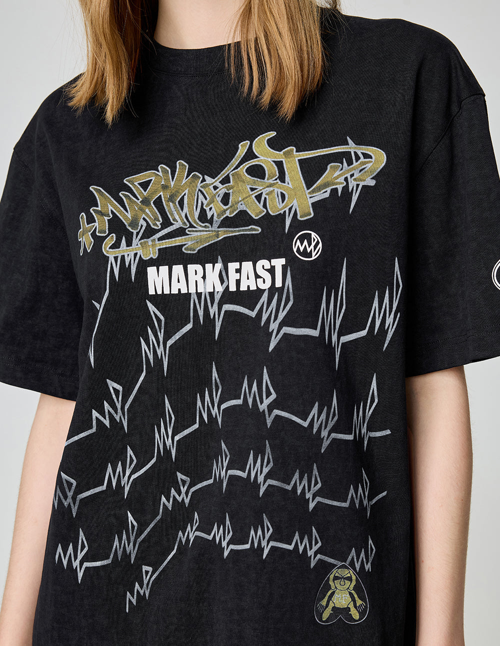 Women's Retro Logo Print T-Shirt