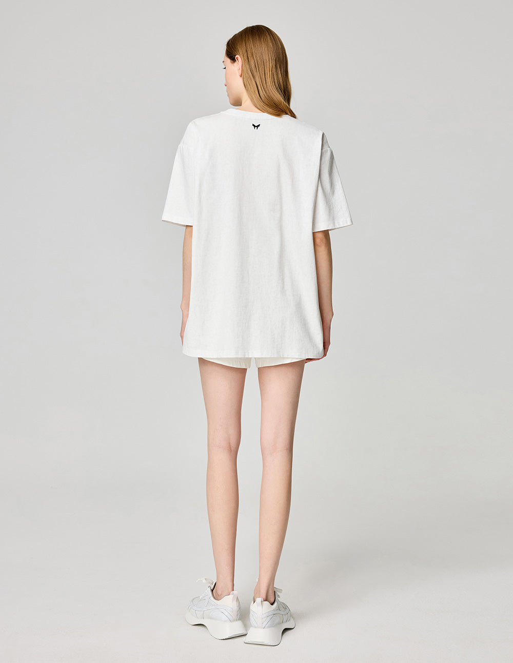 Couple Style Black And White Graffiti Print T-Shirt