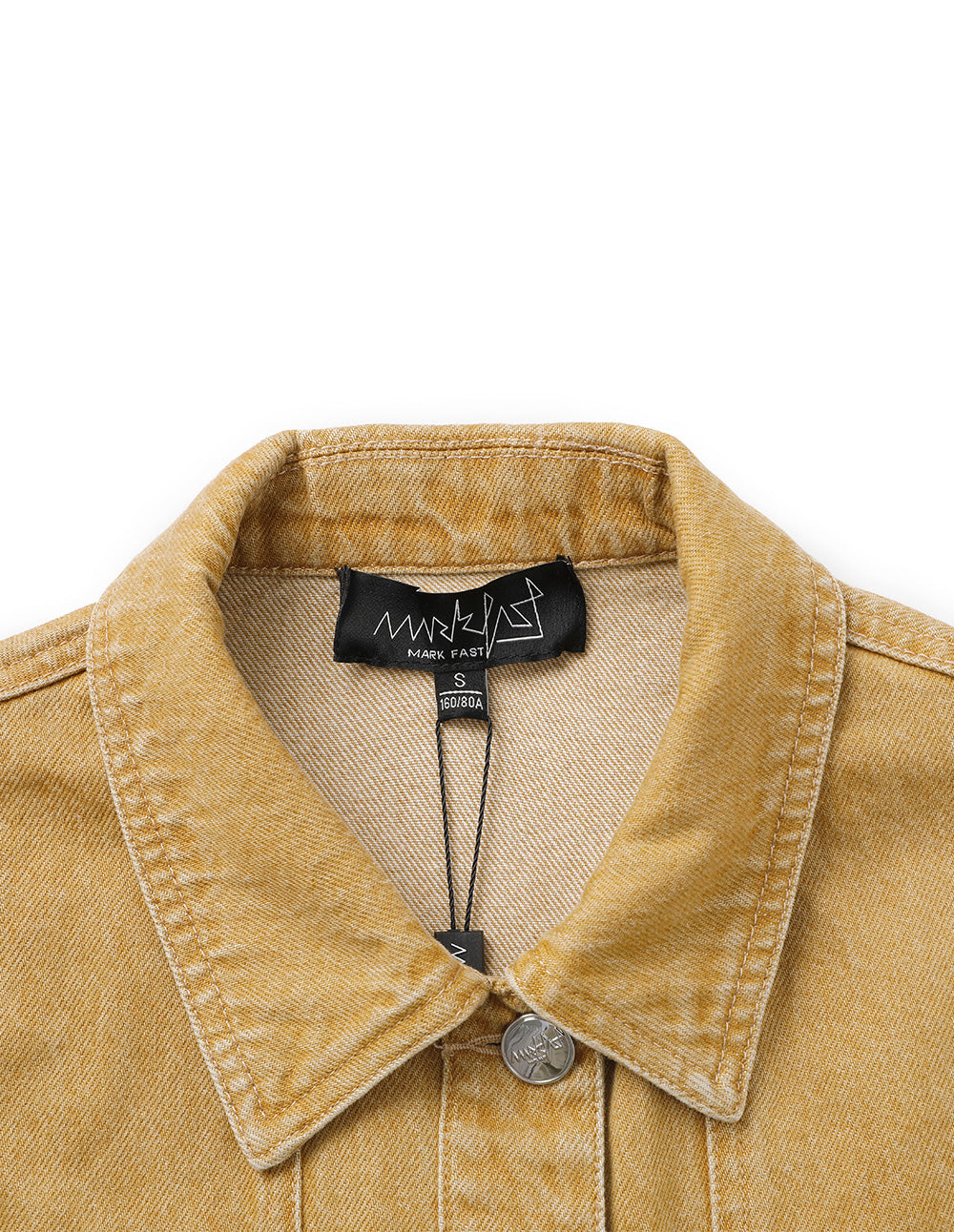 Women's Patchwork Washed Denim Jacket