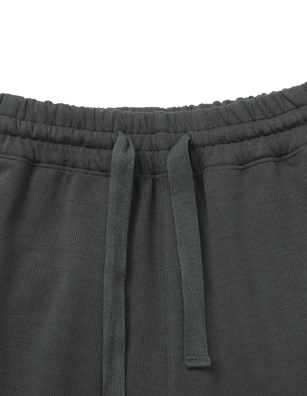 MF casual, simple and versatile elastic drawstring slim straight casual pants