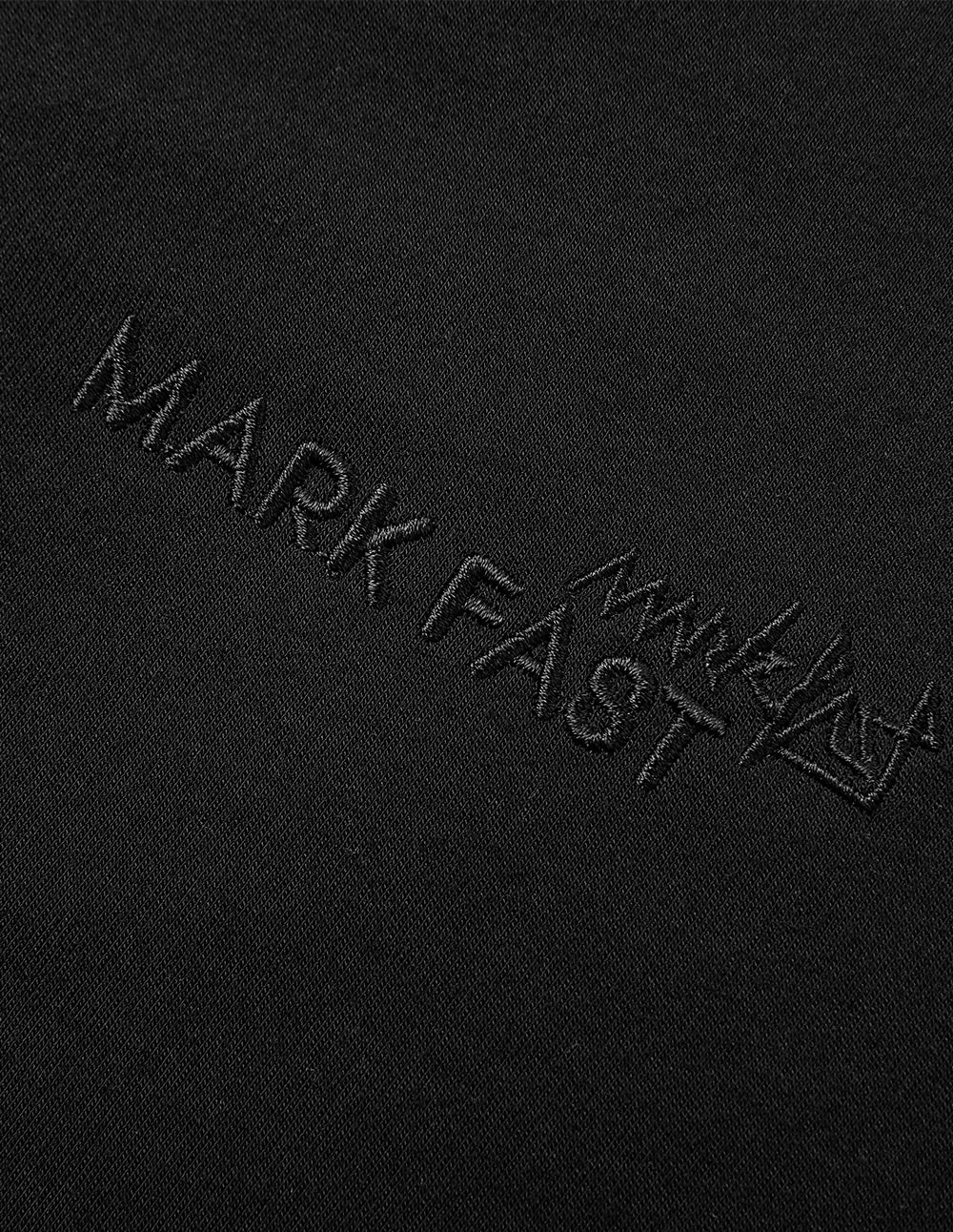 Women's Black Round Neck Elastic Hem Short T-Shirt