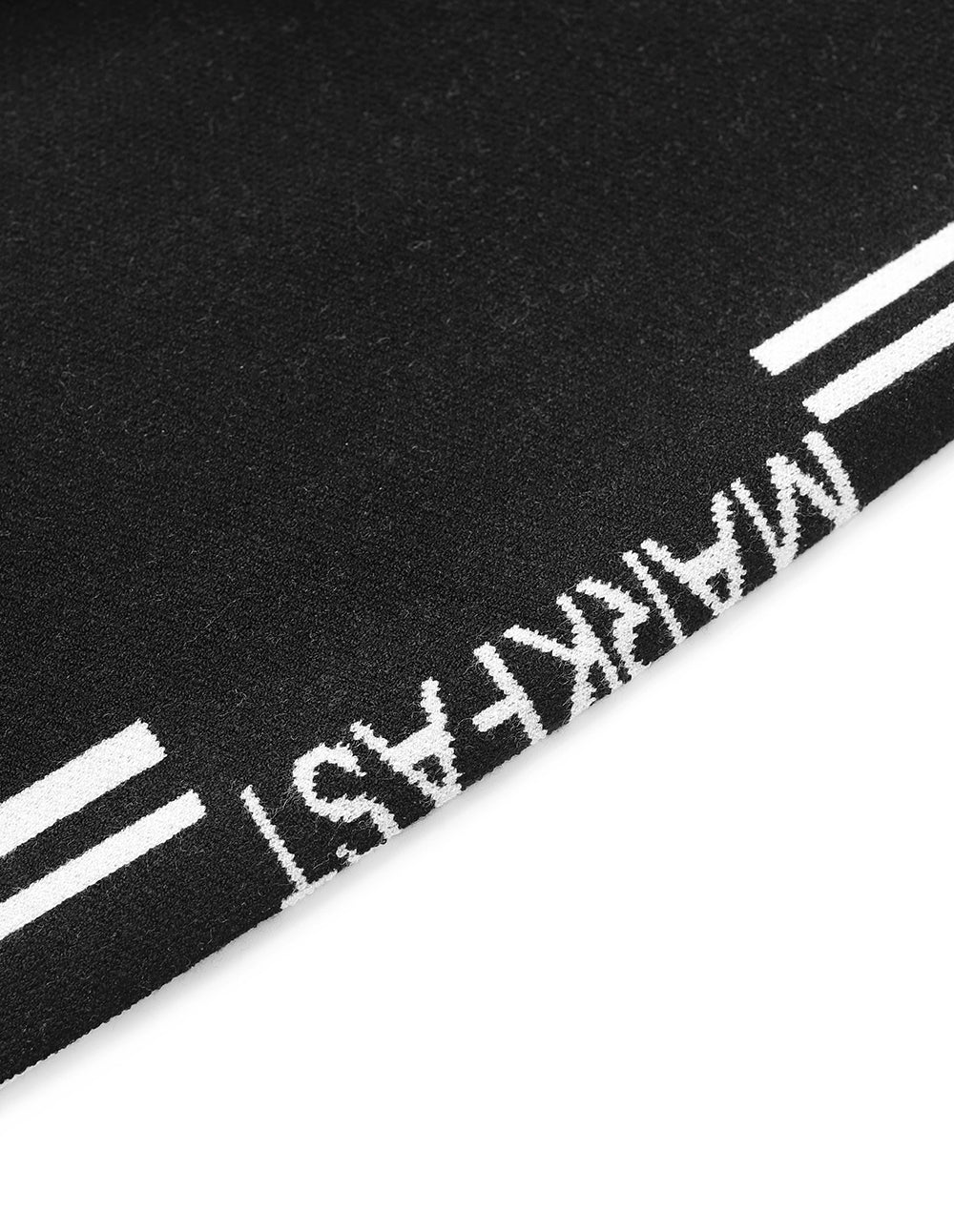 Women's Black Lapel Sports Knit Pullover