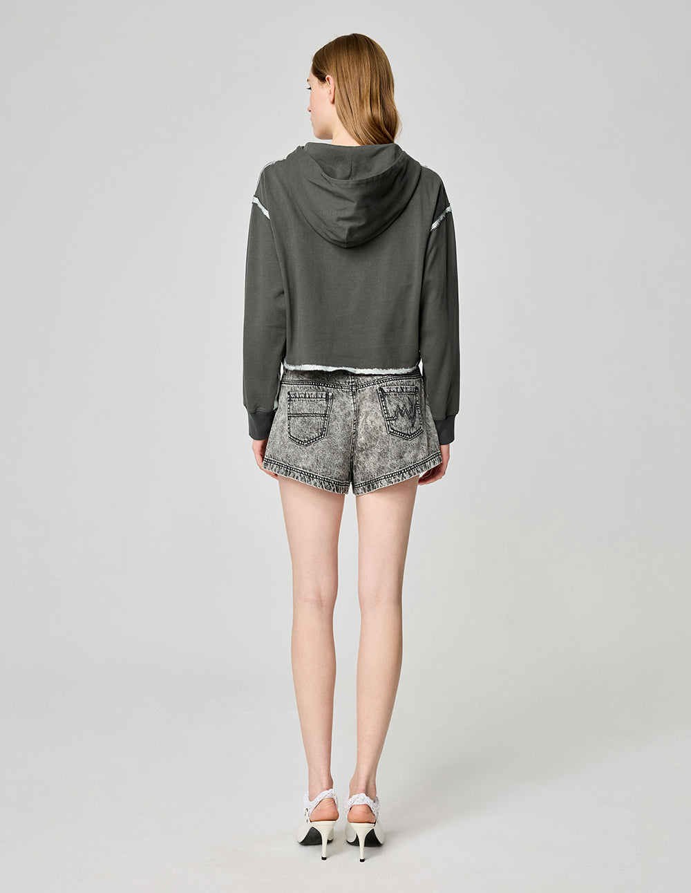 Women's Hand-Painted Graffiti Cotton Hooded Sweatshirt