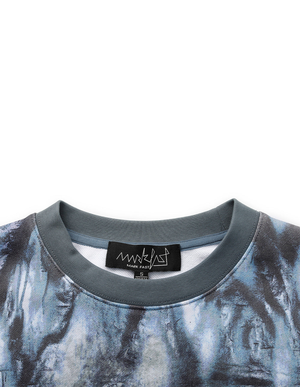 Couple Style Abstract Printed Cotton Loose Sweatshirt