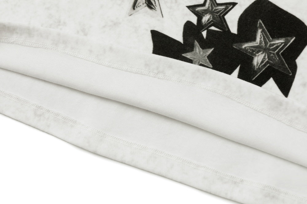 MF Solid-Color Cotton Spandex Stretch T-Shirts