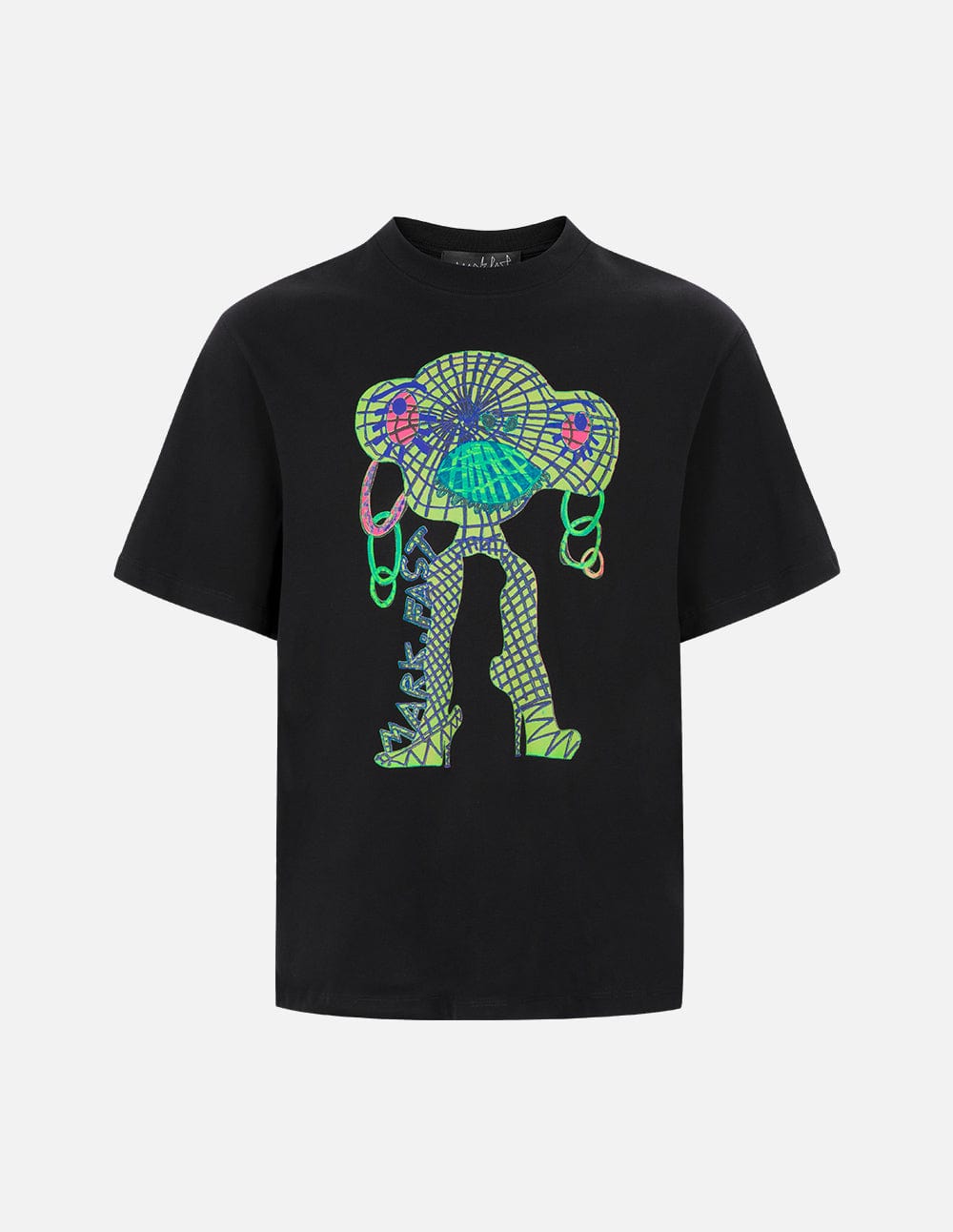 Unisex street style electric eye beast series T-shirt