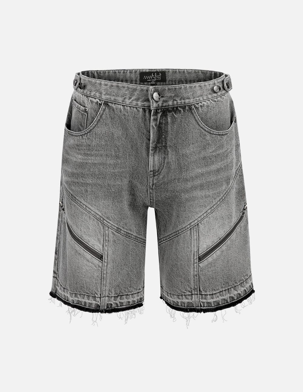 Men's Runway Style Denim Shorts