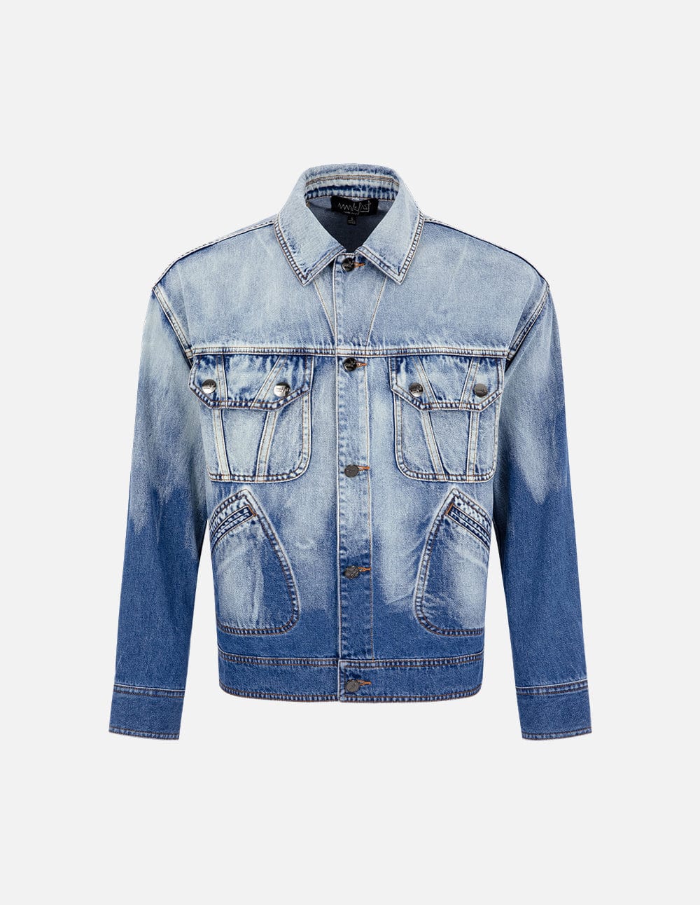 Unisex Washed Denim Jacket