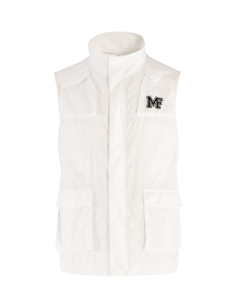 Multi-Pocket Logo Decoration Jacket