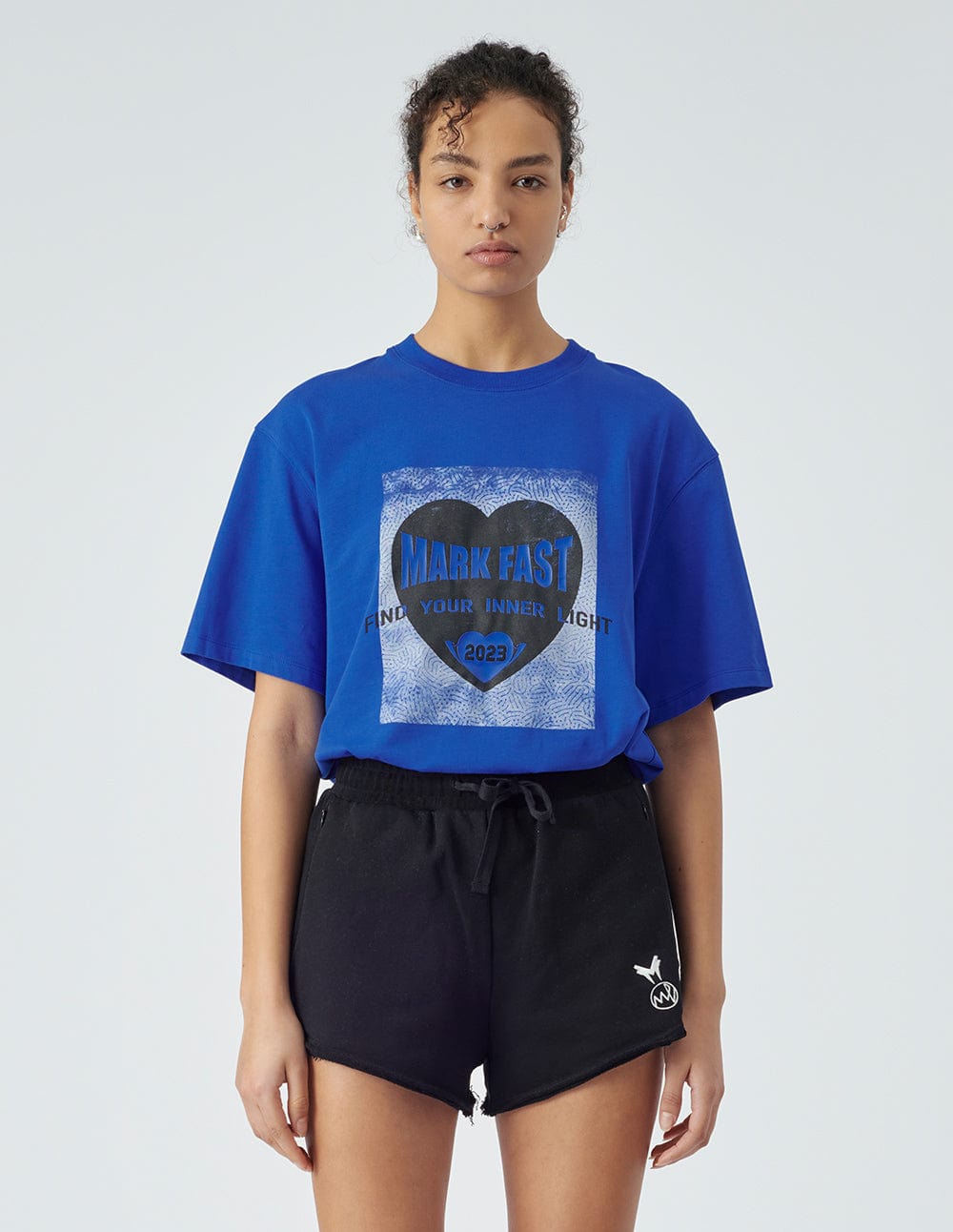 Unisex Printed Cotton Loose T-Shirt