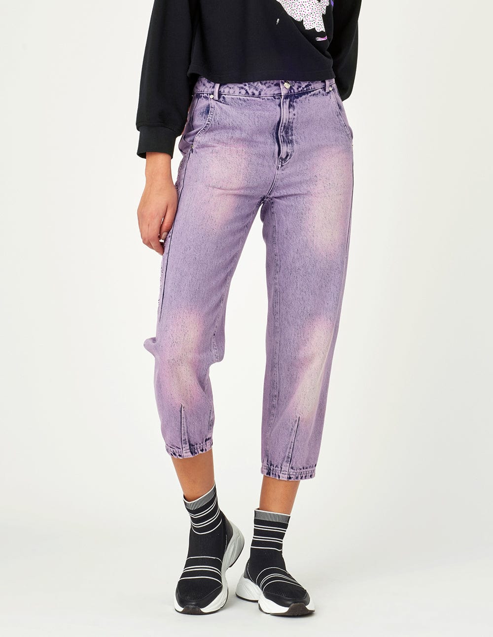 Women Loose Fit Denim Jeans
