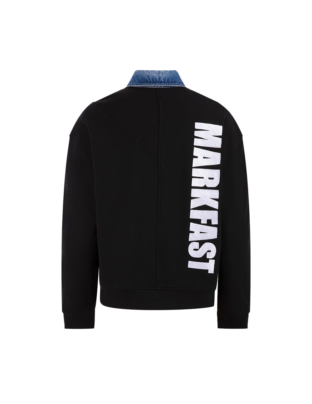 Panelled Embroidered Denim Jacket