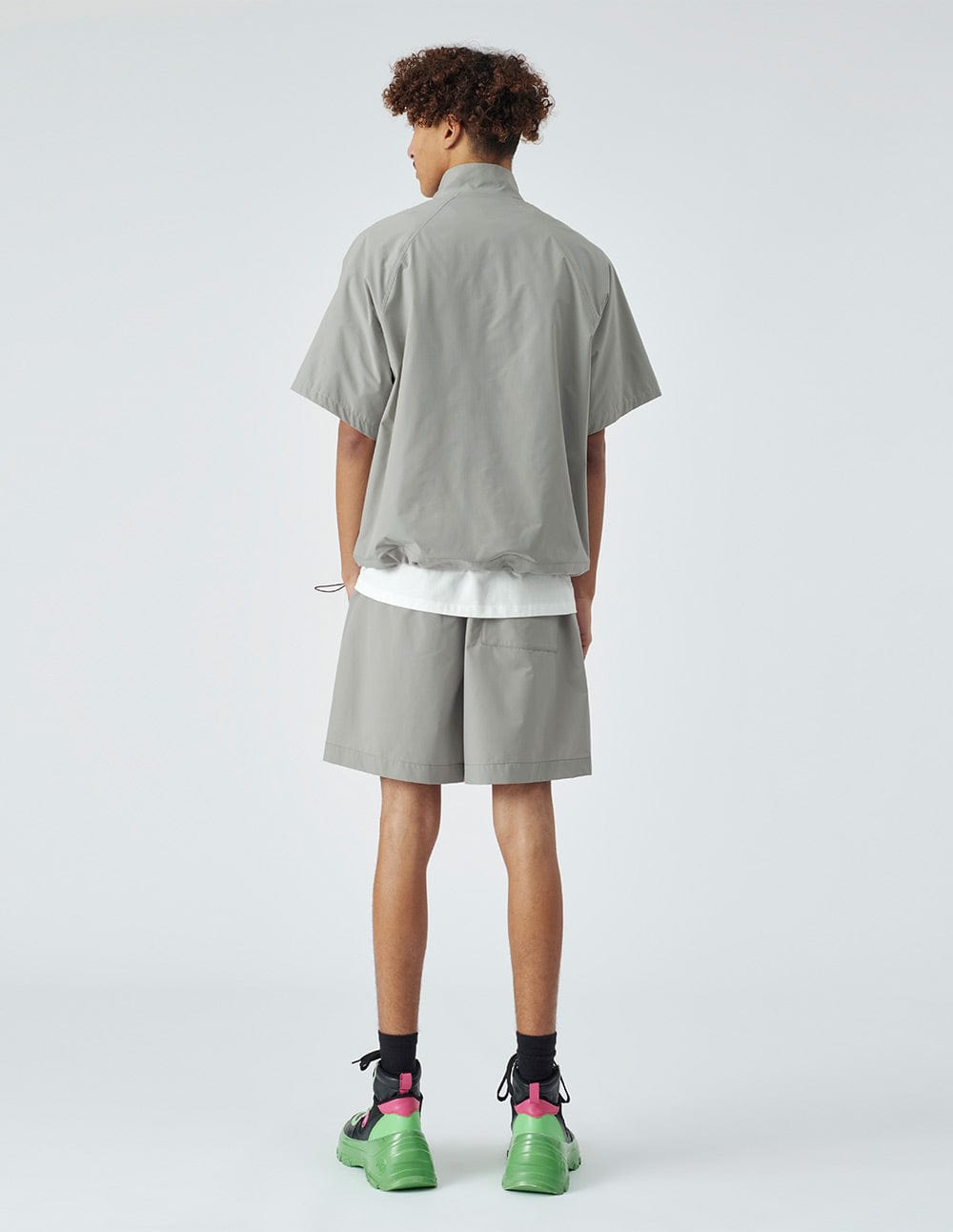 Men's Gray Lounge Top