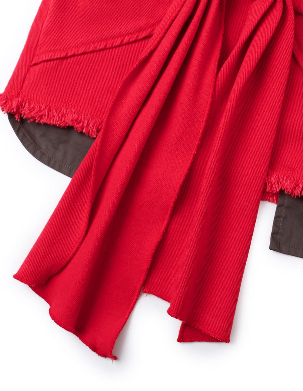 Women's Bow Tie Denim Mini Skirt