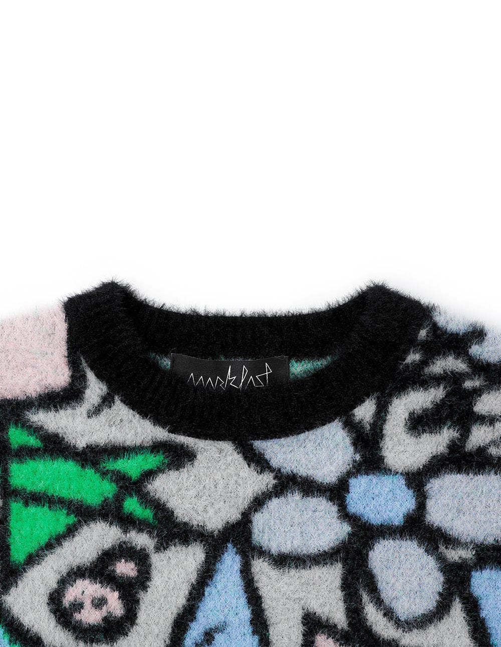 Ladies Heart Jacquard Sweater