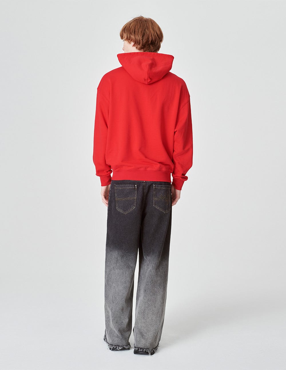 Unisex Printed Cotton Hooded Sweatshirt