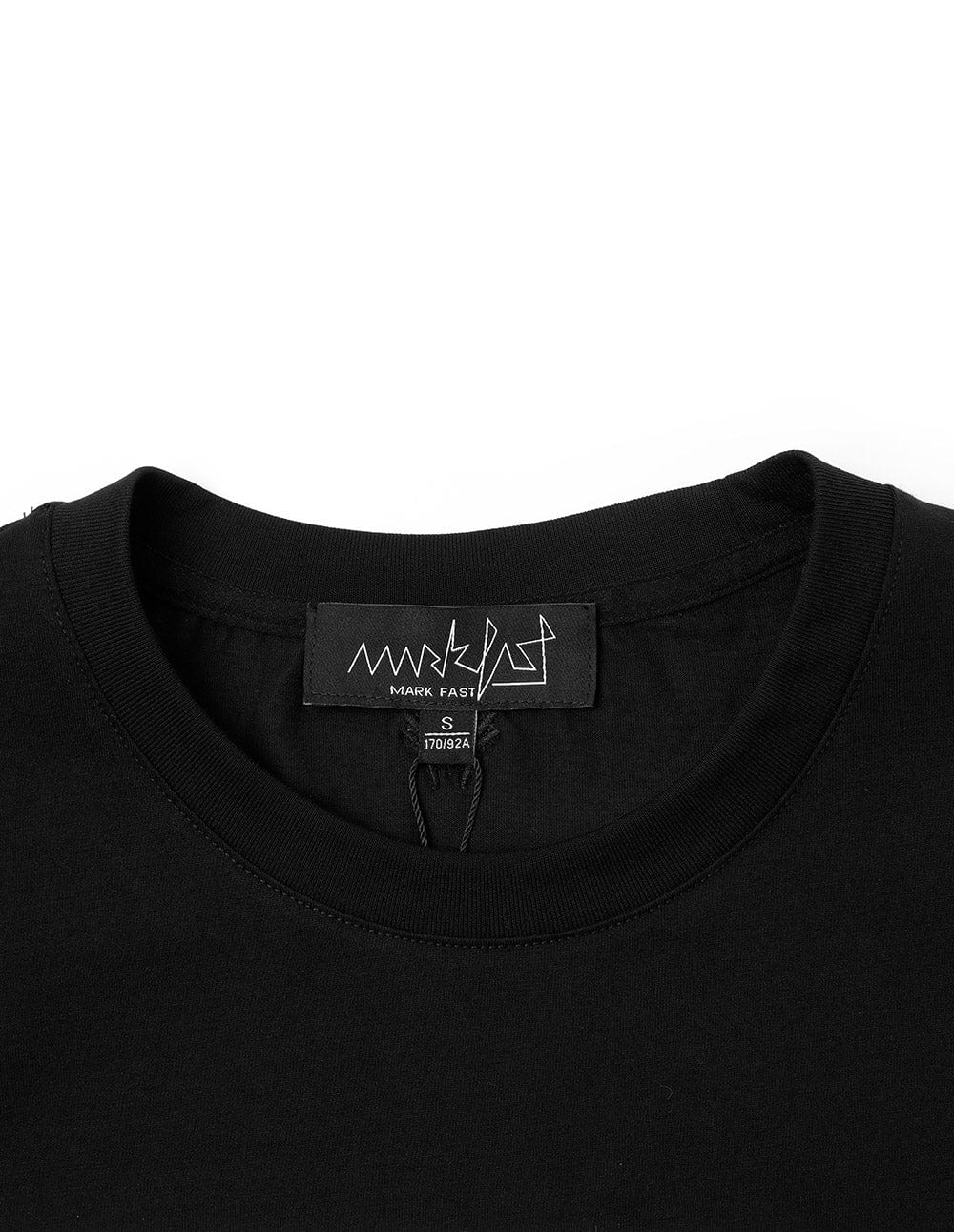 Men's Black Cotton Crew Neck Printed T-Shirt