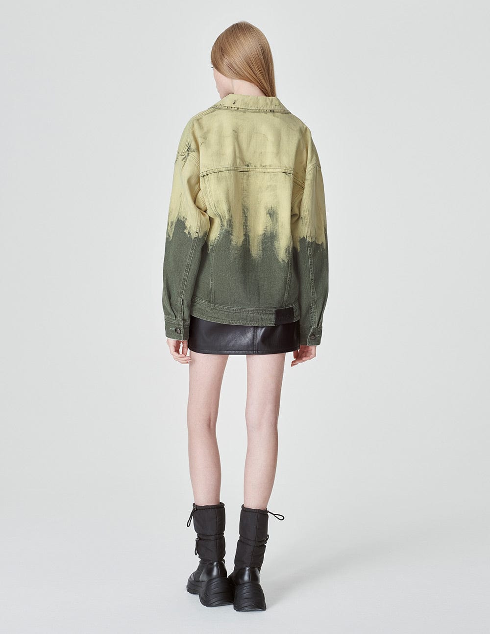 Unisex Couple Style Washed Denim Jacket