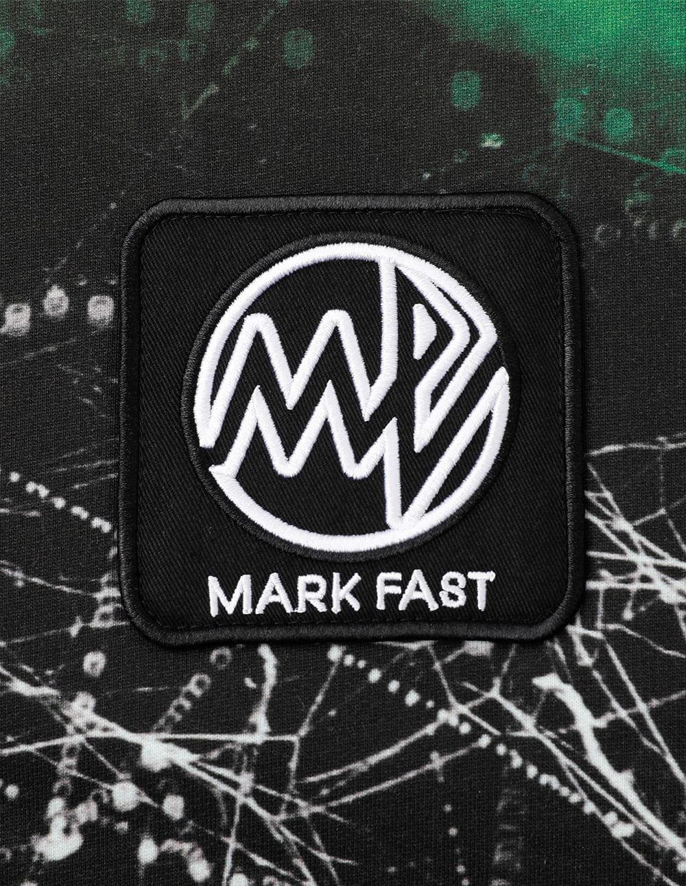 Couple Style Black Positioning Printed Cotton Sweater