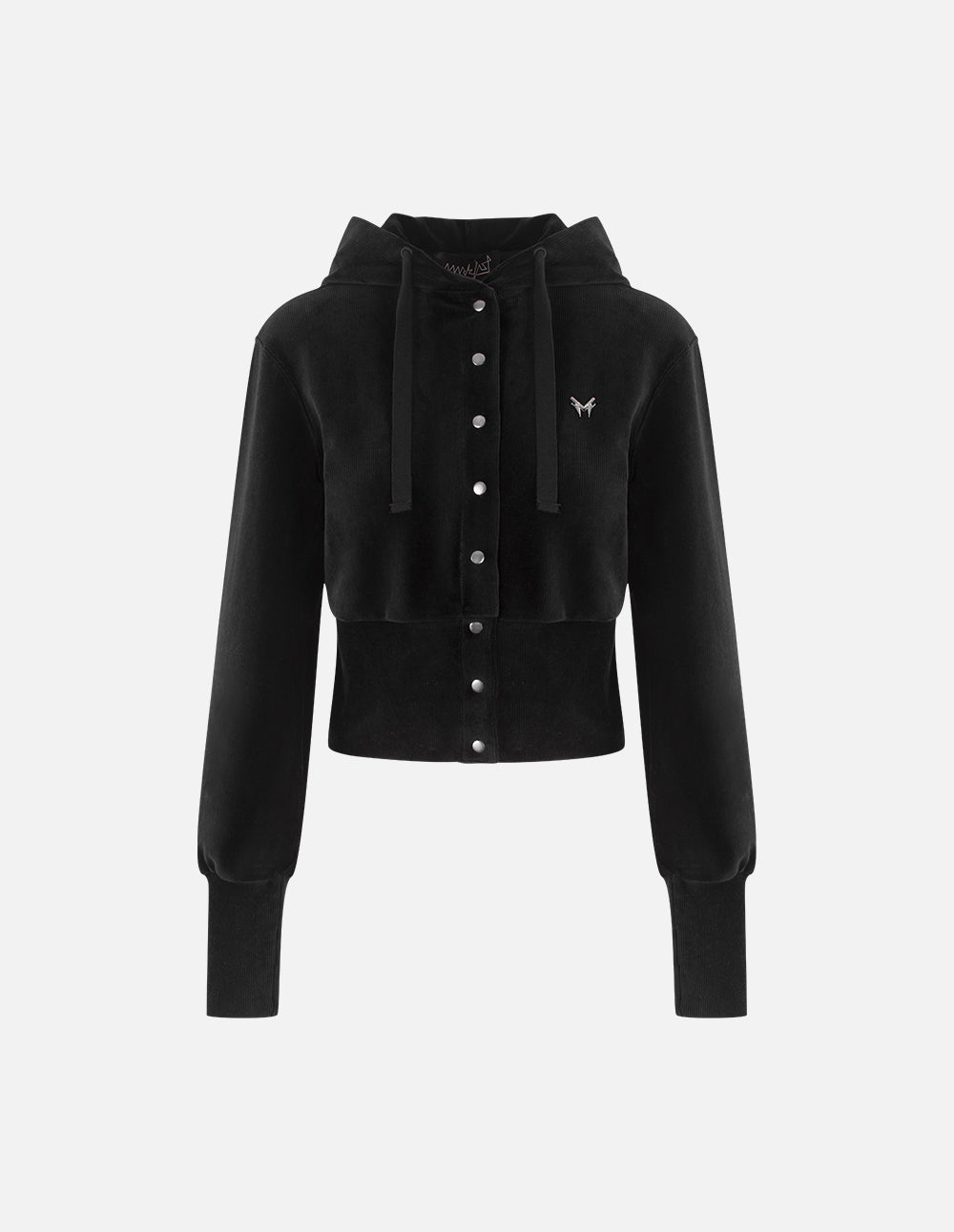 MF hooded drawstring monster velvet sweatshirt jacket