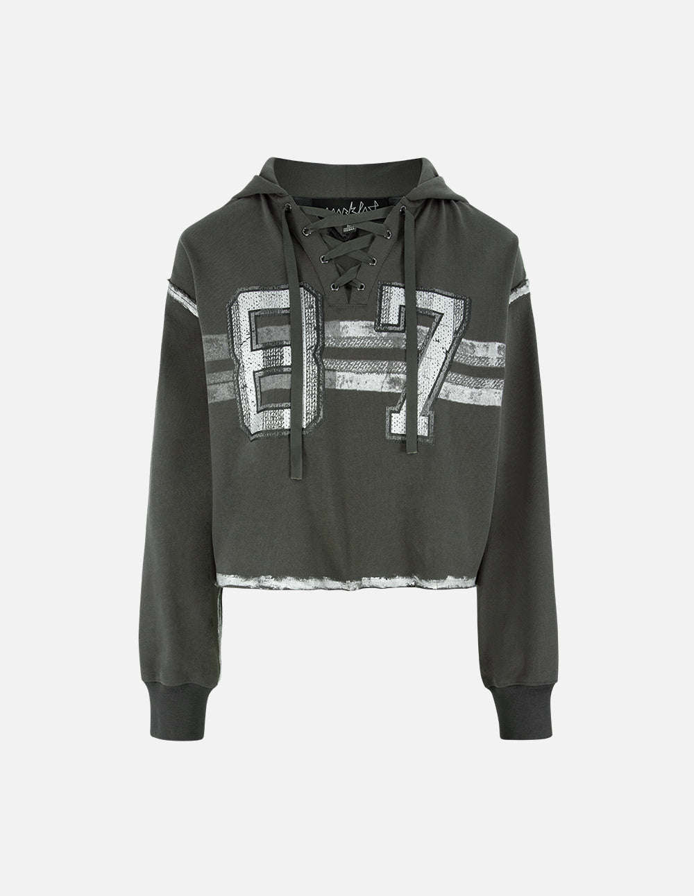 Women's Hand-Painted Graffiti Cotton Hooded Sweatshirt