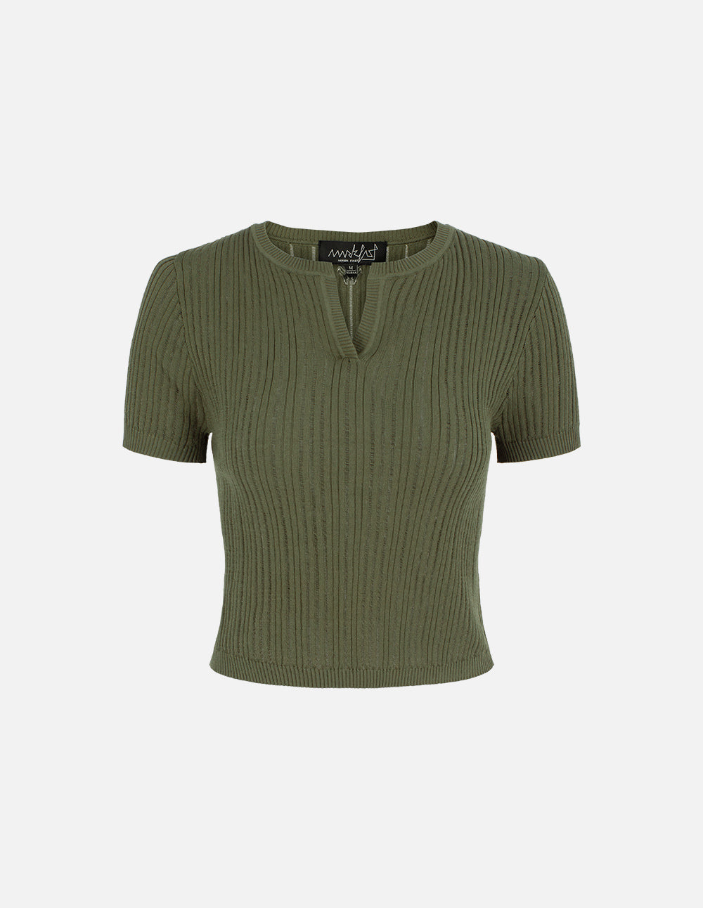 Women's Olive Green Hollow Pullover