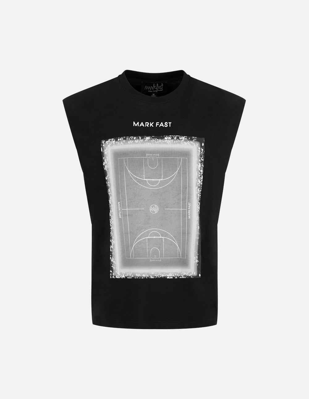 Couple Contrast Pure Cotton Printed Sleeveless T-Shirt