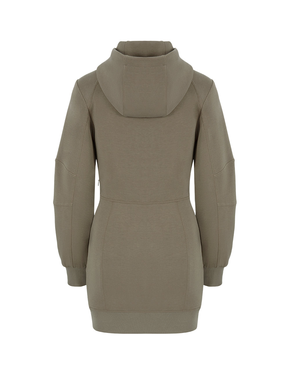 Women's Hooded Sweatshirt Knitted Dress