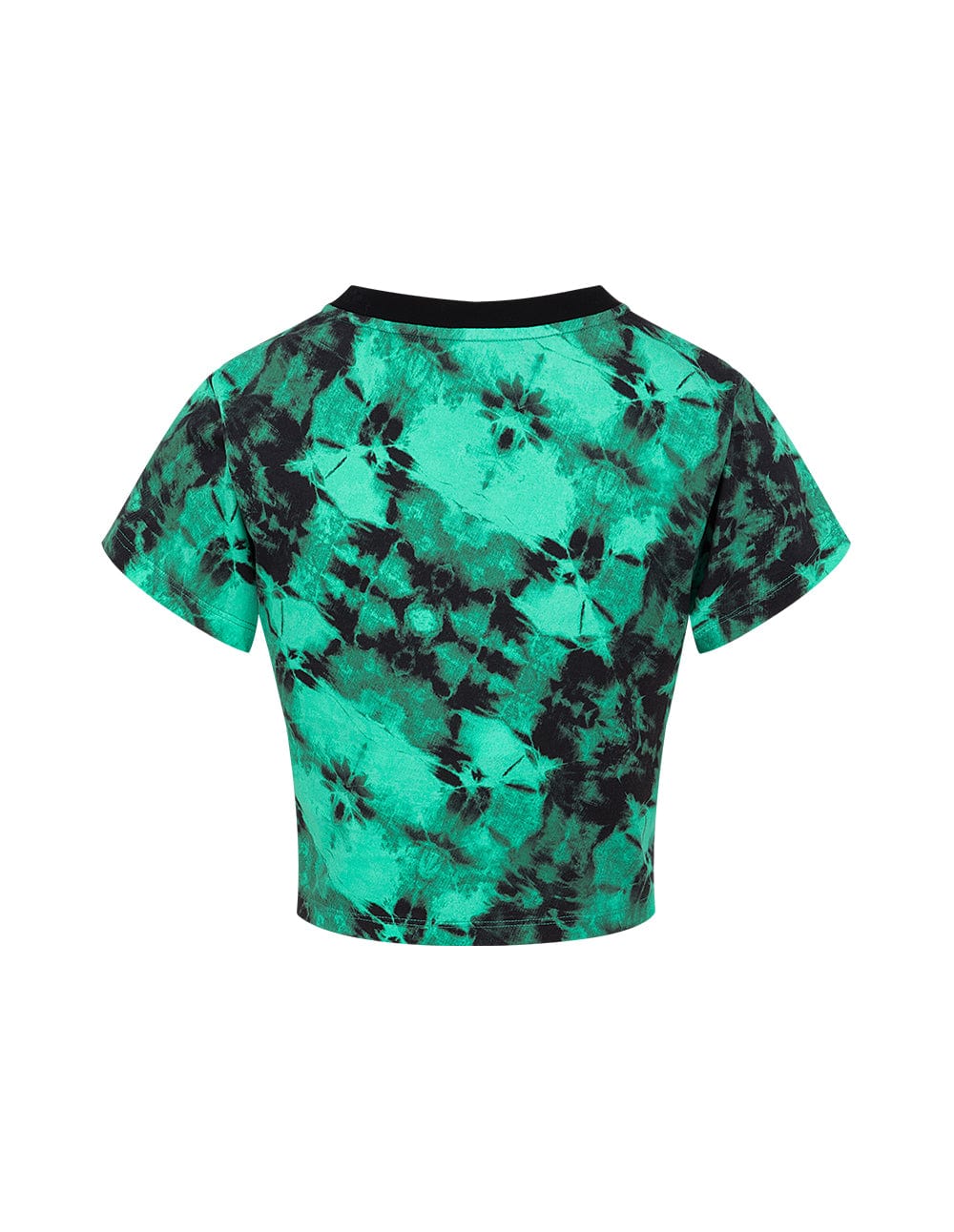 Women's Ocean Green Starry Sky Print T-Shirt