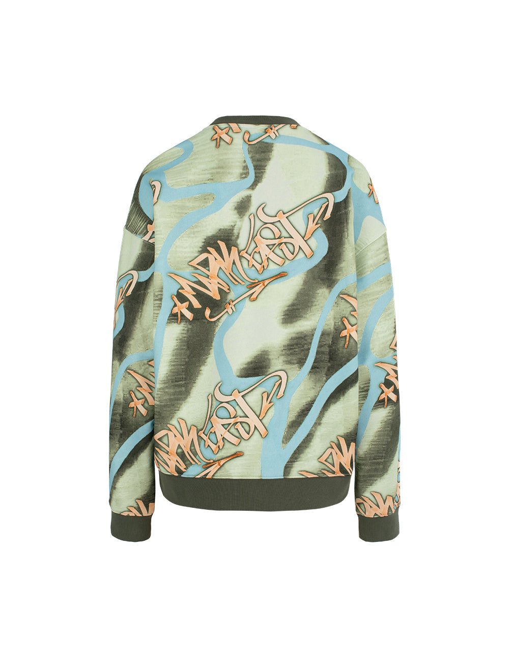 Haiying Image Positioning Printed Cotton Loose Sweatshirt