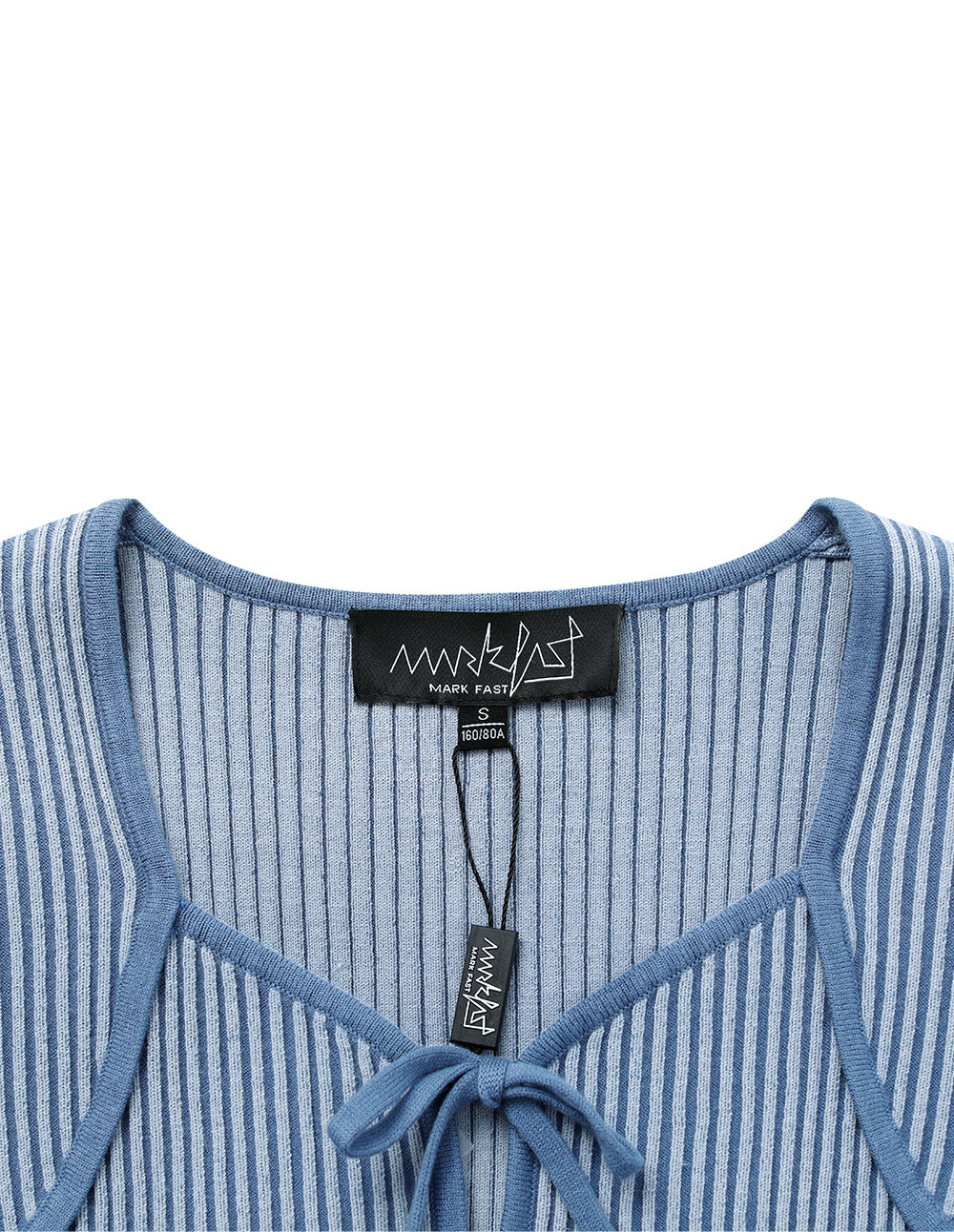 Spring Women's Two-Color Slim-Fitting Lace-Up Knitted Cardigan