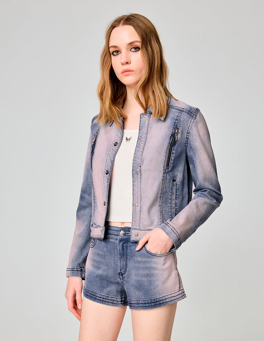 MF Cotton Loose And Versatile Denim Jacket