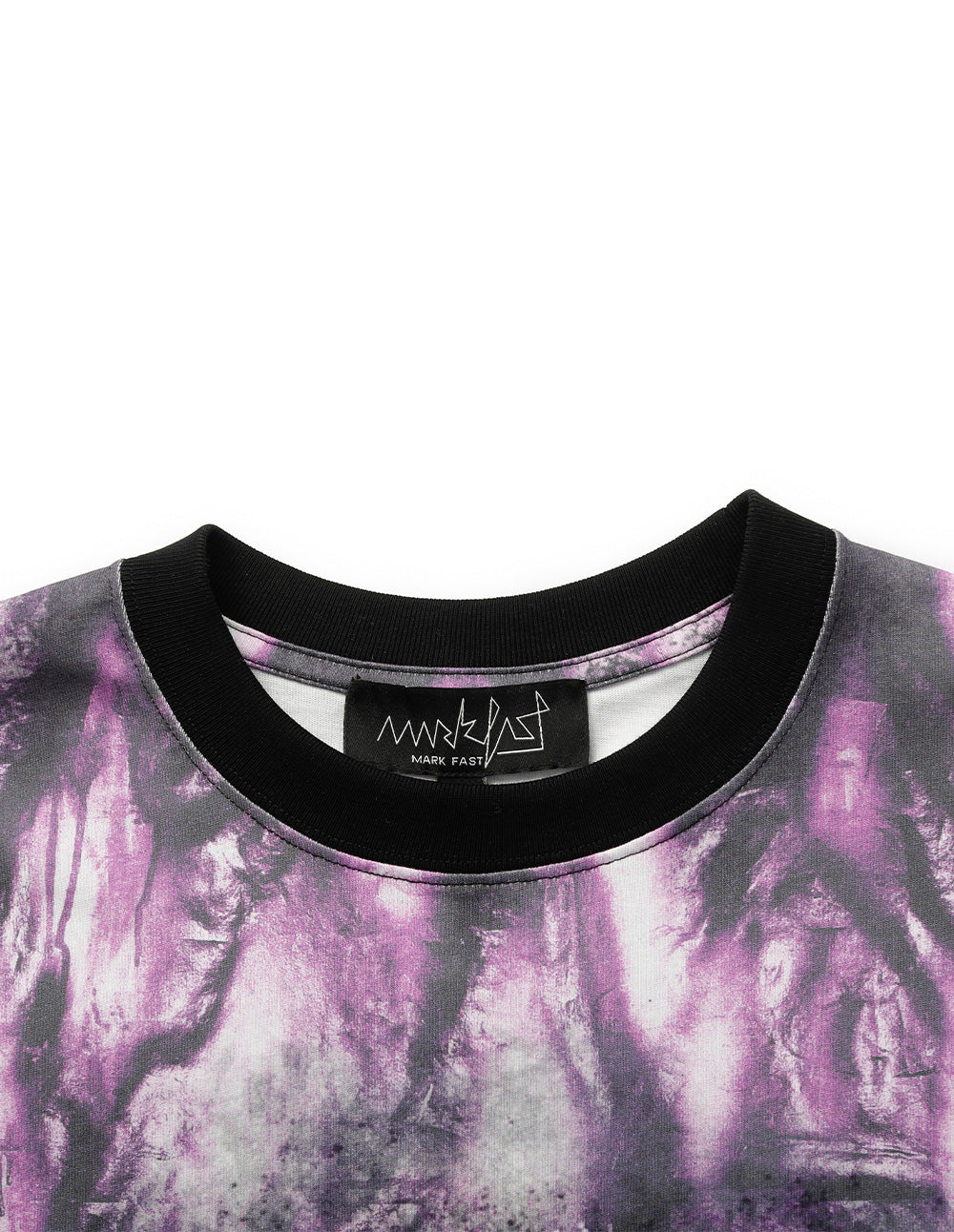 Women's Abstract Printed Cotton Loose T-Shirt