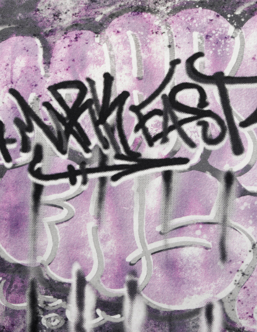 Women's Abstract Printed Cotton Loose T-Shirt