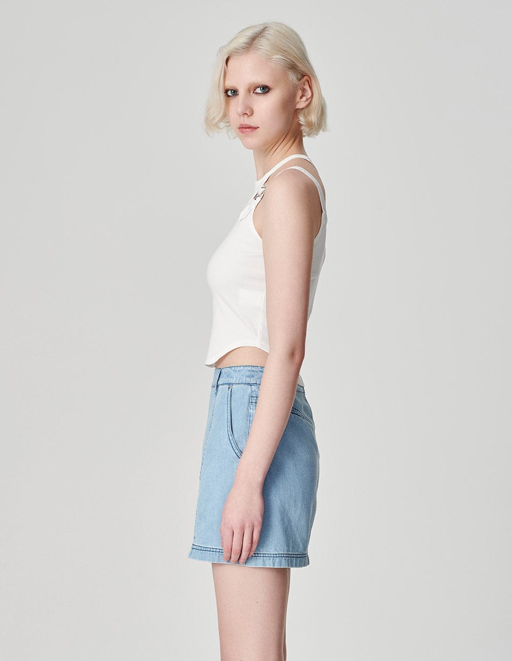 MF Women‘s Washed Denim Skirt