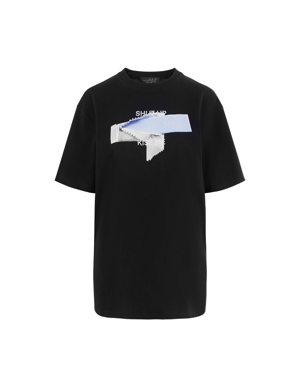 Couple Style Chewing Gum Slogan Printed T-Shirt