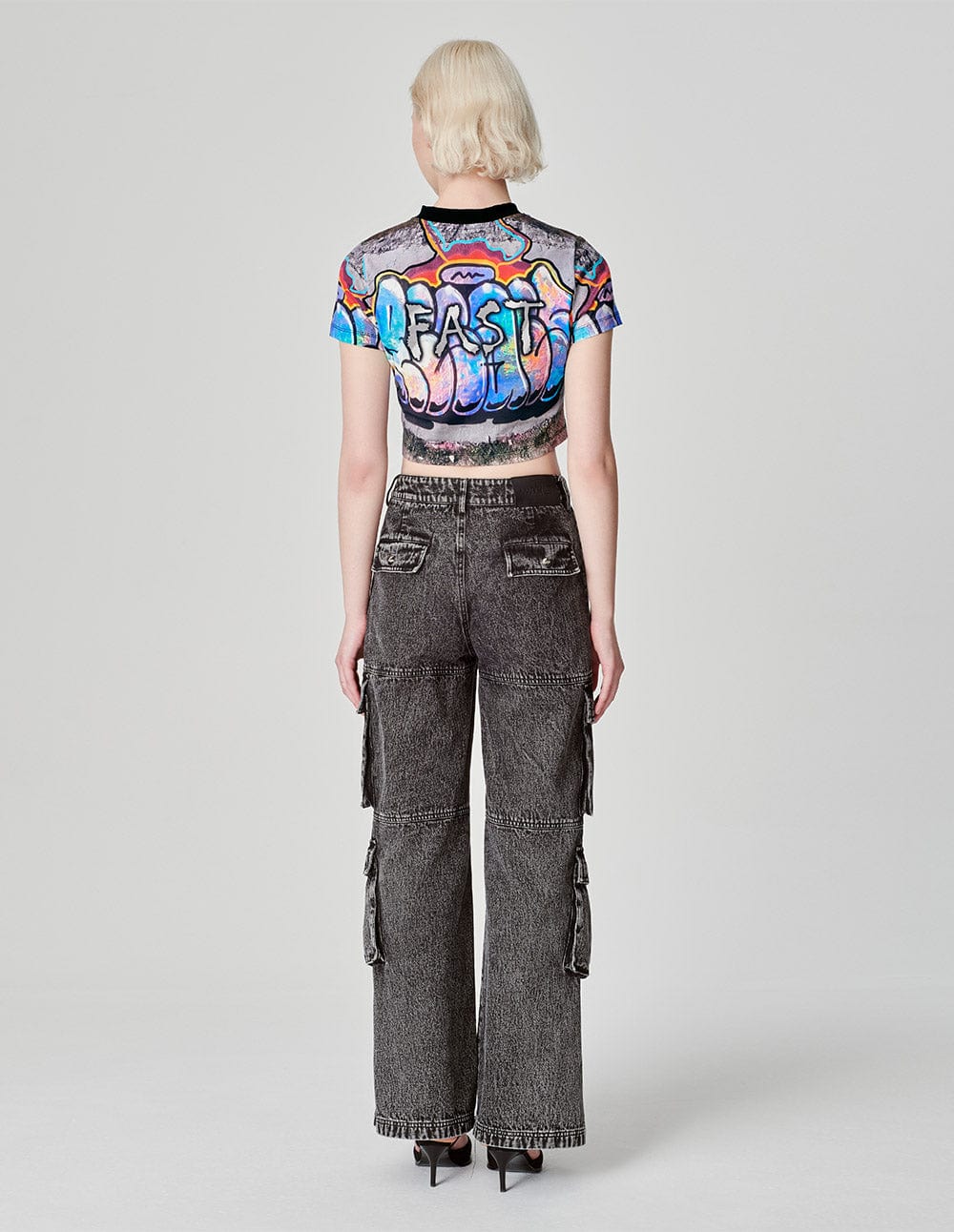 Women's Printed Short T-Shirt