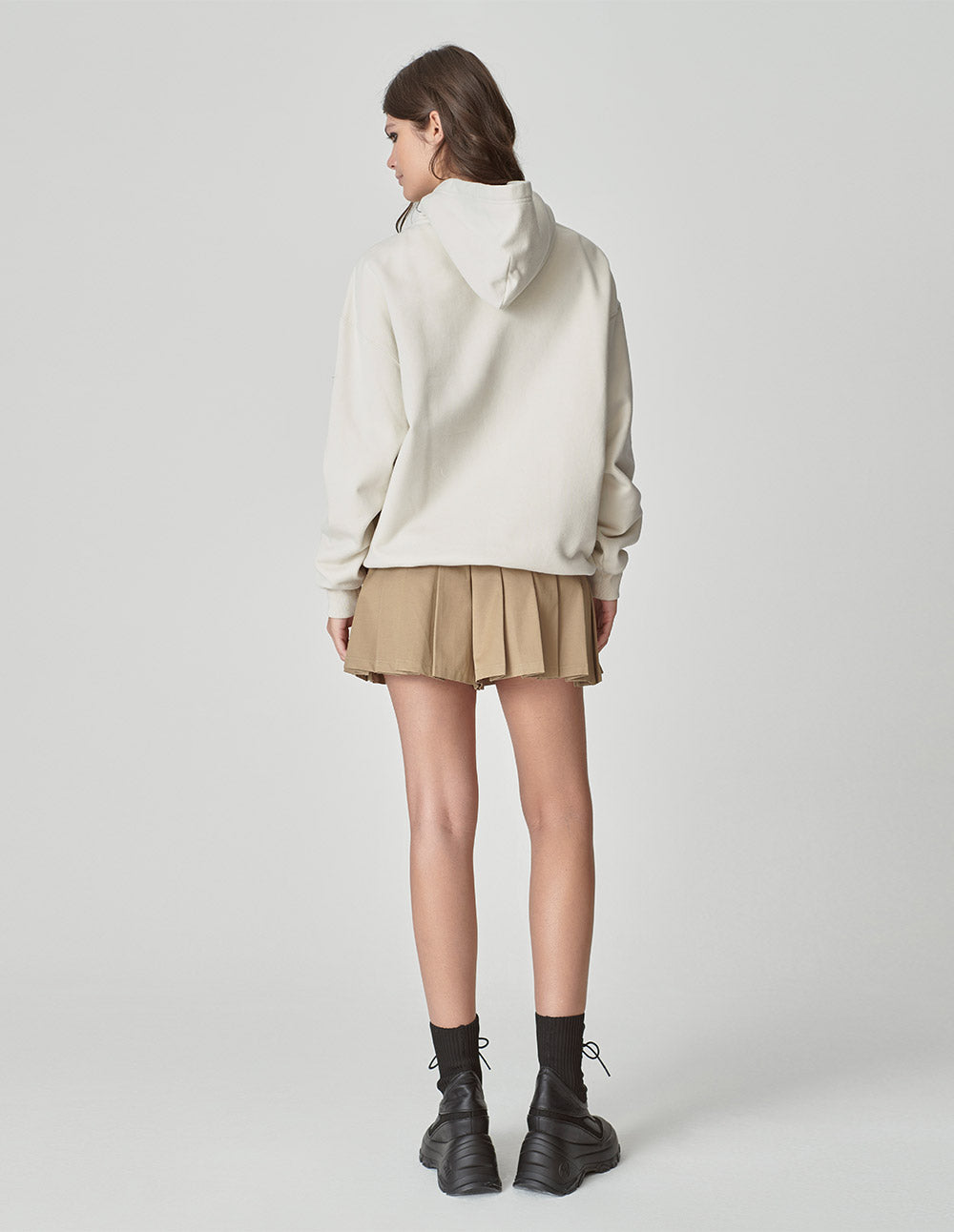 Graffiti Cotton Hooded Sweatshirt