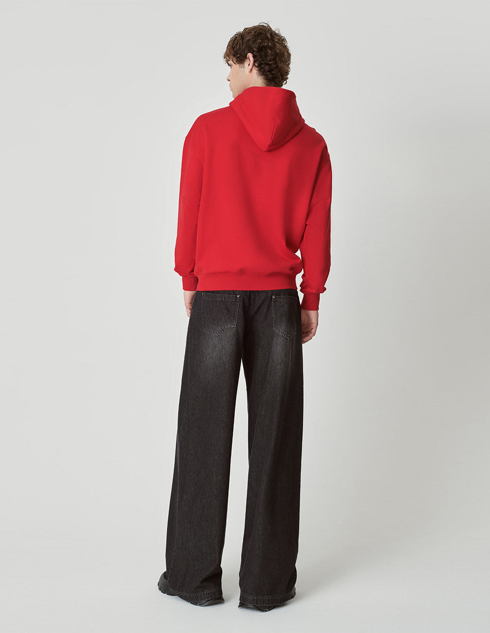 Printed Cotton Hooded Sweatshirt