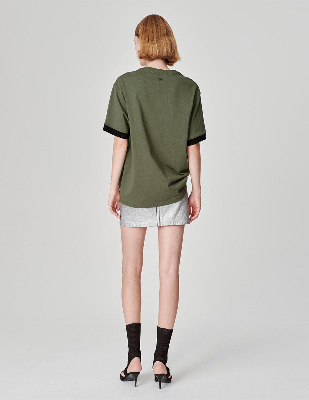 Couple Style Tropical Rain Forest Print Cotton T-Shirt