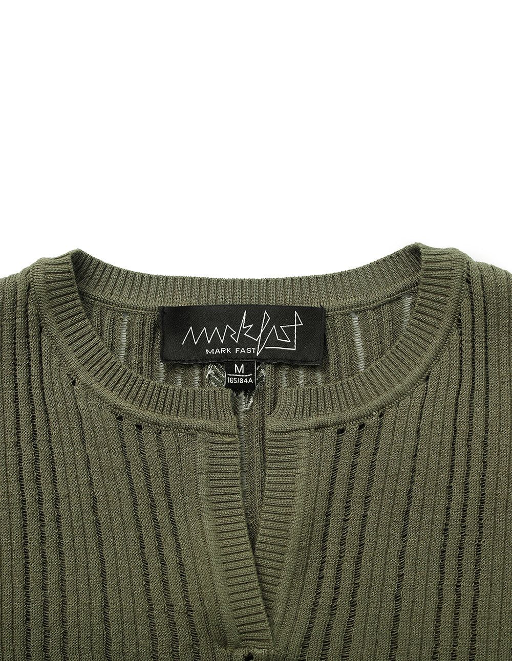 Women's Olive Green Hollow Pullover