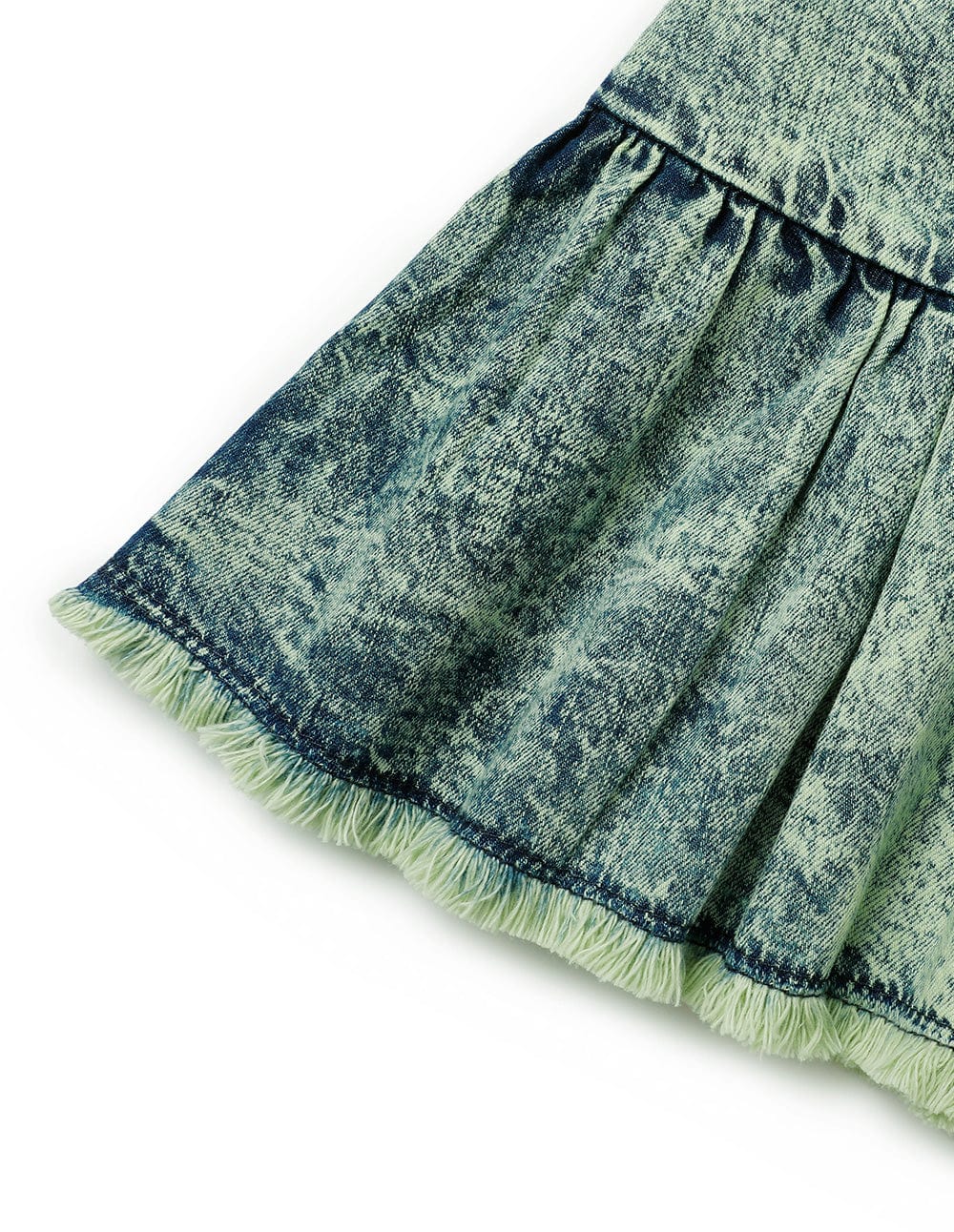 Women's Washed Denim Strappy Dress