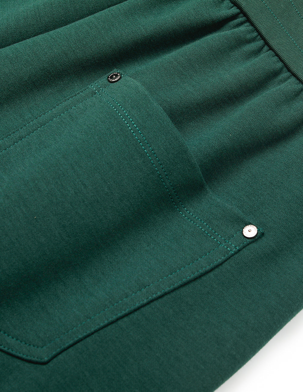 MF Deep Sea Green Versatile Slimming Elastic Drawstring Wide-Leg Pants