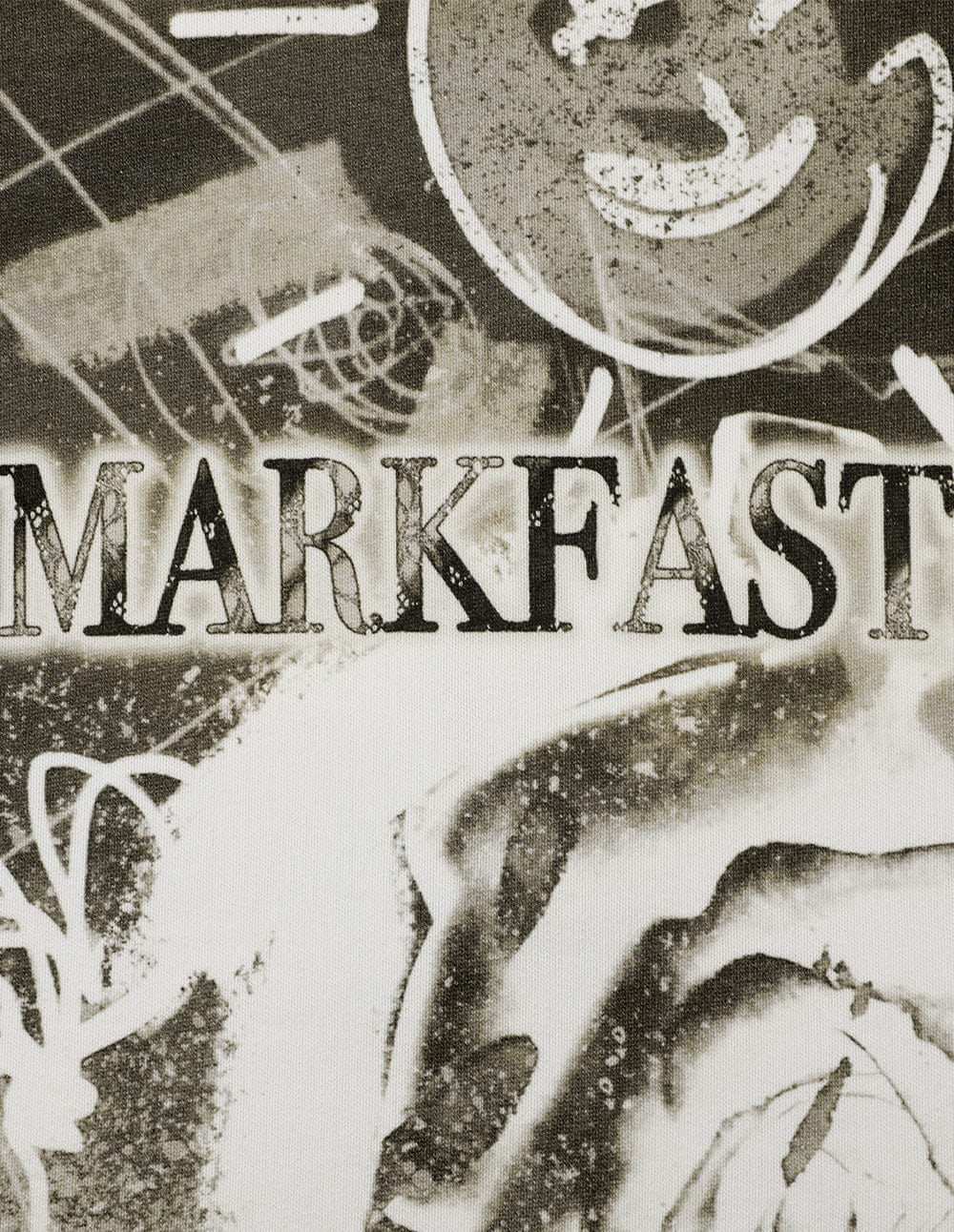 Unisex Rose Positioning Printed Cotton Sweatshirt