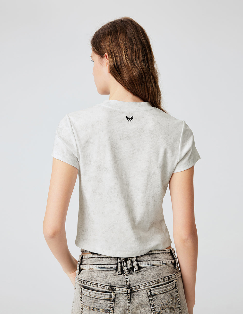 MF Solid-Color Cotton Spandex Stretch T-Shirts