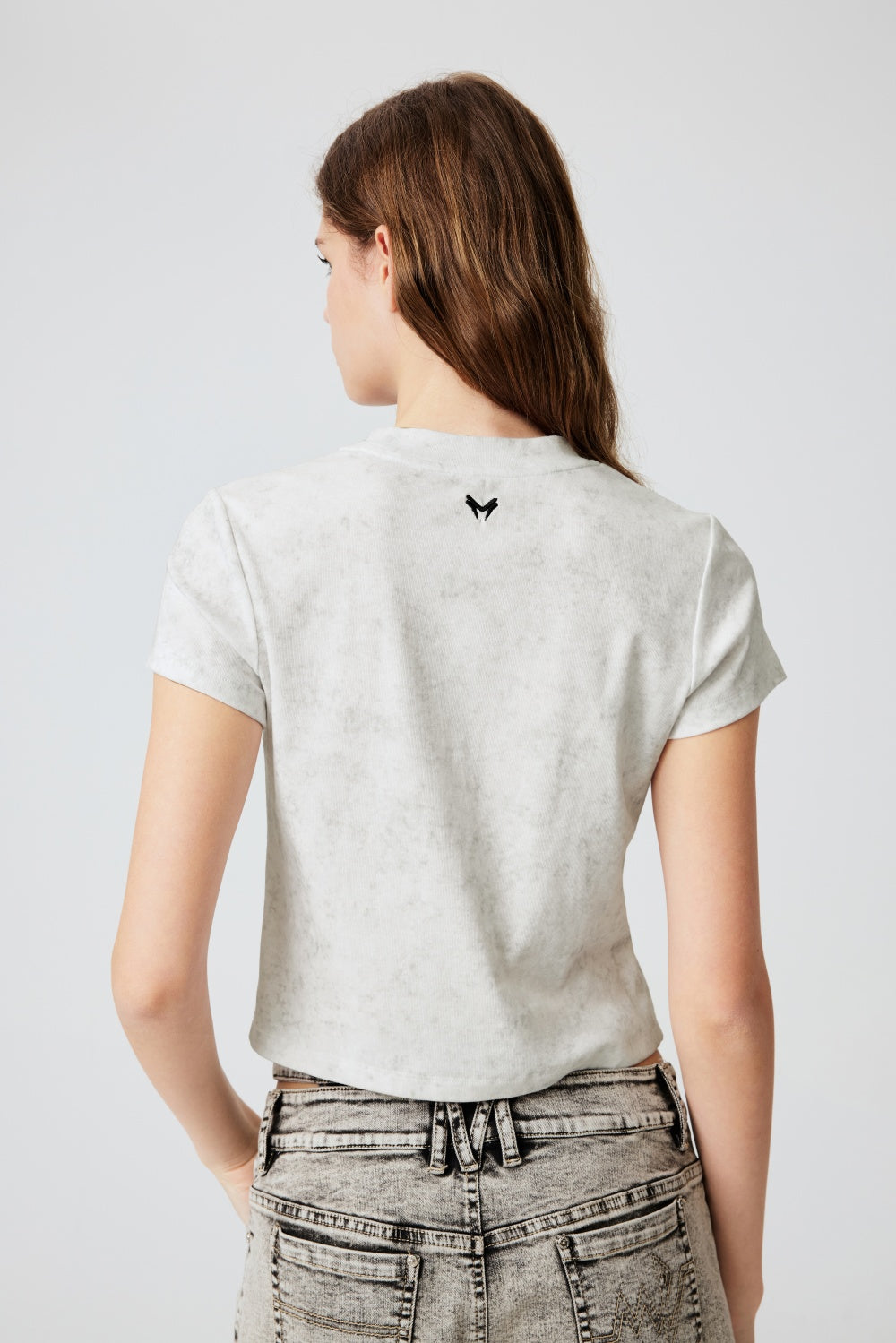 MF Solid-Color Cotton Spandex Stretch T-Shirts